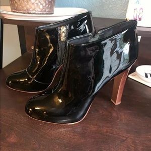 Tory Burch Black Leather Booties